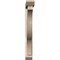 Ekena Millwork Funston Slat Smooth Bracket w/ Offset Brace, Douglas Fir, 5 1/2"W x 40"D x 44"H BKT0604X40X44FST06SDF - alternate 3